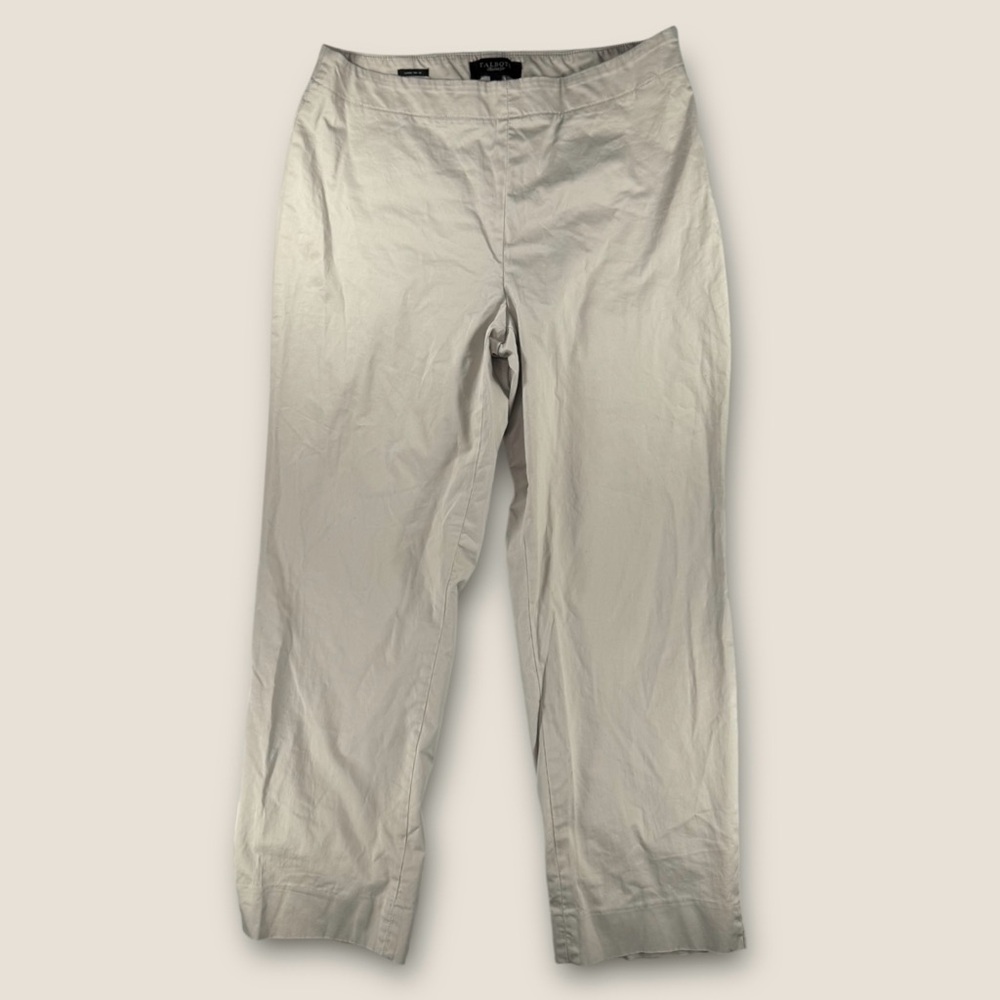 Talbots Women's Light Cream Pants Size 10